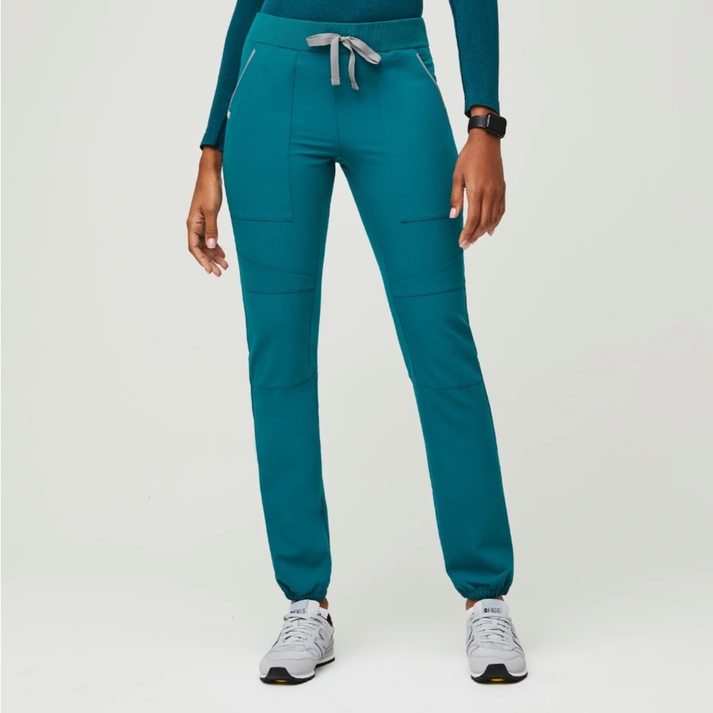 FIGS XS Pacific Blue Venice - Slim Jogger Scrub Pants